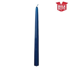 Brand new wedding dark blue 10” taper candles